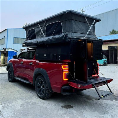 Campadors de camions de recollida amb sostres pop-top