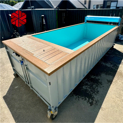 Contenidor de piscina prefabricada 6m
